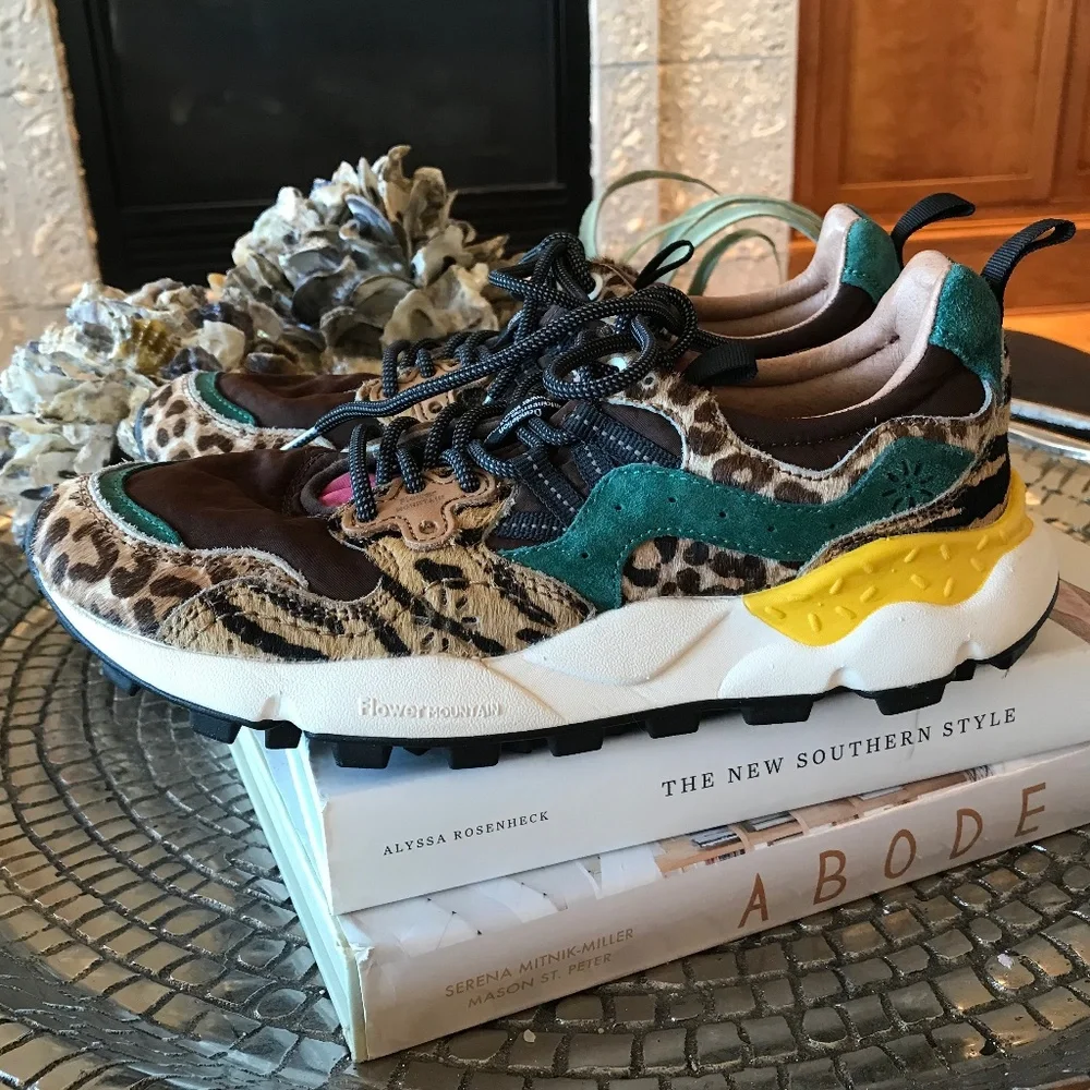 BOHO-CHIC 🔥 STATEMENT SNEAKERS FLOWER MOUNTAIN YAMANO 3 UNI